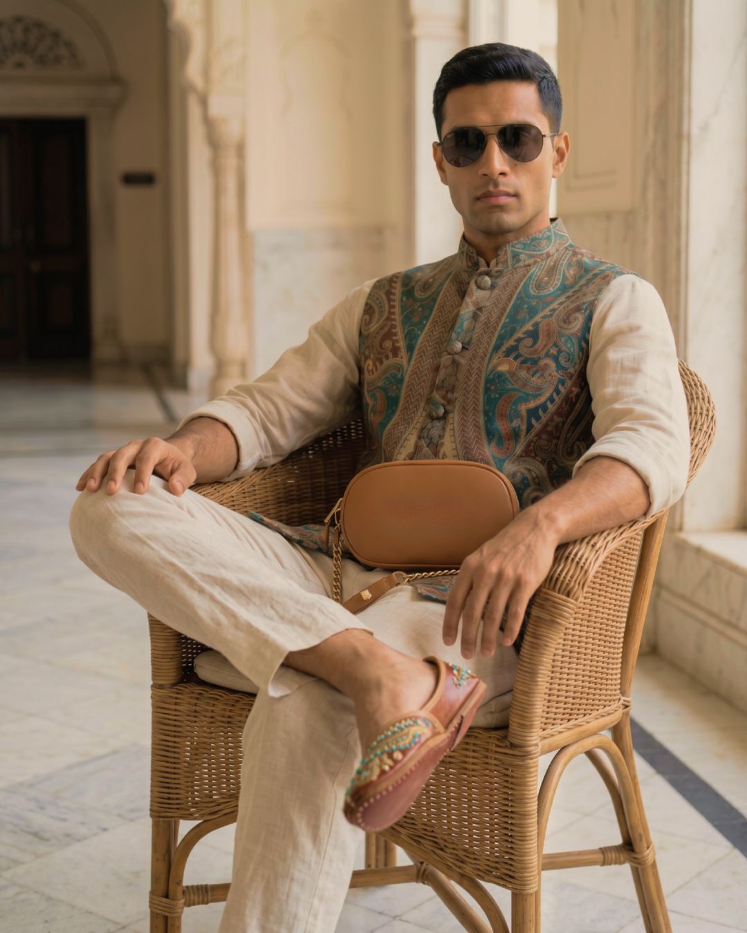 Fashion editorial produced by Rivoq Labs